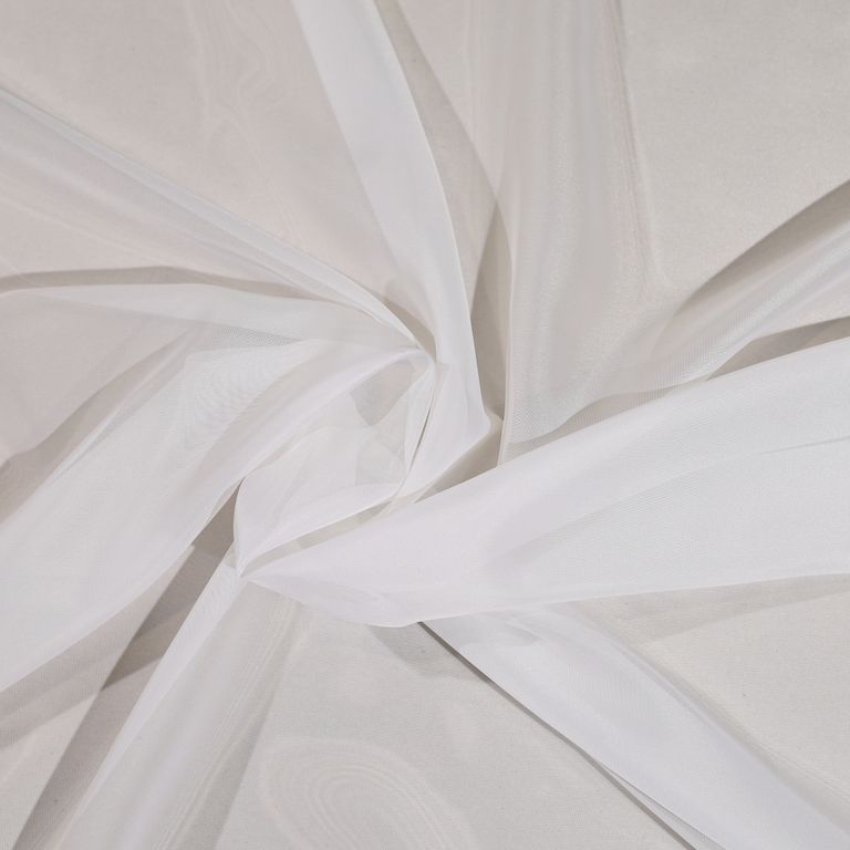 Voile 100% Recycelt Creme R1700 Transparenter Vorhang